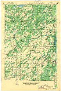 1942 Map of Porterfield