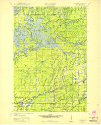 Download a high-resolution, GPS-compatible USGS topo map for Radisson, WI (1949 edition)
