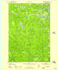 Download a high-resolution, GPS-compatible USGS topo map for Spirit Falls, WI (1957 edition)