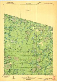 1946 Map of Star Lake