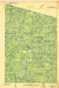 1946 Map of Trout Lake