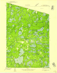 1949 Map of Trout Lake
