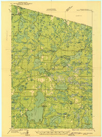 1939 Map of Trout Lake