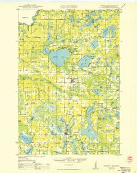 1950 Map of Webster