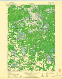 Download a high-resolution, GPS-compatible USGS topo map for Wyeville, WI (1960 edition)