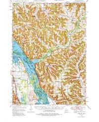 Download a high-resolution, GPS-compatible USGS topo map for Alma, WI (1980 edition)