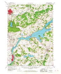 preview thumbnail of historical topo map of Baraboo, WI in 1959
