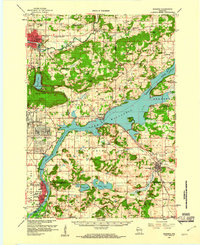 Download a high-resolution, GPS-compatible USGS topo map for Baraboo, WI (1961 edition)