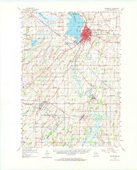 Download a high-resolution, GPS-compatible USGS topo map for Beaver Dam, WI (1967 edition)