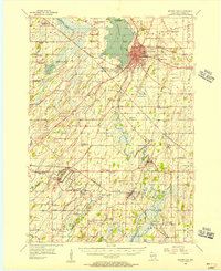 Download a high-resolution, GPS-compatible USGS topo map for Beaver Dam, WI (1957 edition)