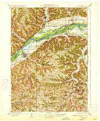 1933 Map of Boscobel