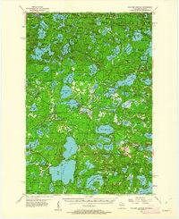 Download a high-resolution, GPS-compatible USGS topo map for Boulder Junction, WI (1962 edition)