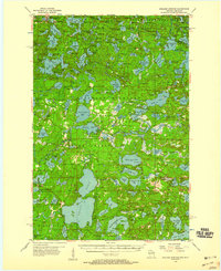 Download a high-resolution, GPS-compatible USGS topo map for Boulder Junction, WI (1959 edition)