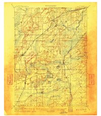 1906 Map of Eagle, WI, 1909 Print
