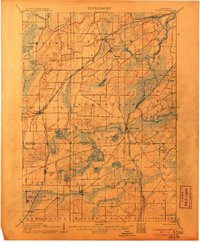 1906 Map of Eagle, WI