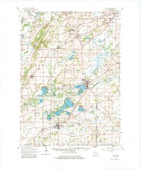 Download a high-resolution, GPS-compatible USGS topo map for Eagle, WI (1983 edition)