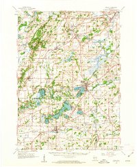 Download a high-resolution, GPS-compatible USGS topo map for Eagle, WI (1962 edition)