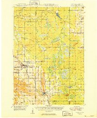1949 Map of Fairchild