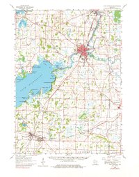 Download a high-resolution, GPS-compatible USGS topo map for Fort Atkinson, WI (1980 edition)