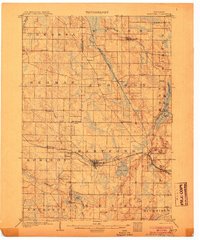 1904 Map of Allenton, WI