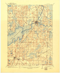 Download a high-resolution, GPS-compatible USGS topo map for Koshkonong, WI (1932 edition)