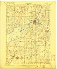 Download a high-resolution, GPS-compatible USGS topo map for Koshkonong, WI (1920 edition)