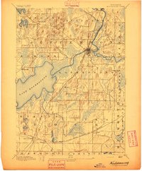 preview thumbnail of historical topo map of Jefferson County, WI in 1894
