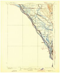 1930 Map of La Crescent, MN, 1944 Print