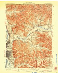 1930 Map of La Crosse