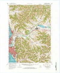 Download a high-resolution, GPS-compatible USGS topo map for La Crosse, WI (1984 edition)