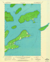 Download a high-resolution, GPS-compatible USGS topo map for Madeline Island, WI (1966 edition)