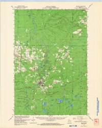 Download a high-resolution, GPS-compatible USGS topo map for Mellen, WI (1969 edition)