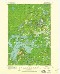 Download a high-resolution, GPS-compatible USGS topo map for Mercer, WI (1959 edition)