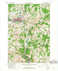Download a high-resolution, GPS-compatible USGS topo map for Merrill, WI (1968 edition)