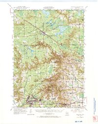 Download a high-resolution, GPS-compatible USGS topo map for Millston, WI (1966 edition)