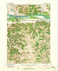 Download a high-resolution, GPS-compatible USGS topo map for Muscoda, WI (1962 edition)