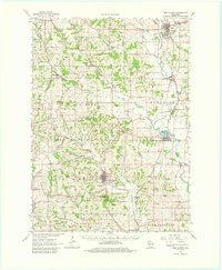 Download a high-resolution, GPS-compatible USGS topo map for New Glarus, WI (1980 edition)