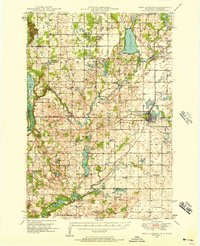 1948 Map of New Richmond, 1957 Print
