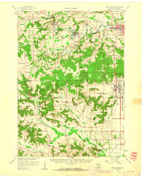 preview thumbnail of historical topo map of North Freedom, WI in 1958