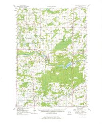 Download a high-resolution, GPS-compatible USGS topo map for Oconto Falls, WI (1980 edition)