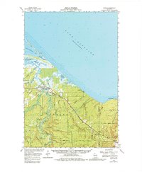 Download a high-resolution, GPS-compatible USGS topo map for Odanah, WI (1980 edition)