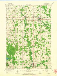 Download a high-resolution, GPS-compatible USGS topo map for Owen, WI (1964 edition)