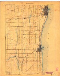 1905 Map of Racine