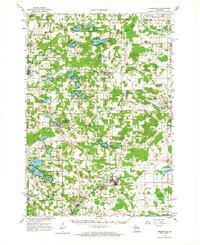 Download a high-resolution, GPS-compatible USGS topo map for Redgranite, WI (1966 edition)