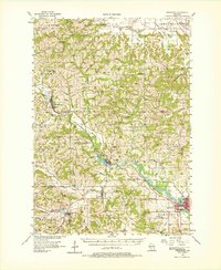Download a high-resolution, GPS-compatible USGS topo map for Reedsburg, WI (1978 edition)