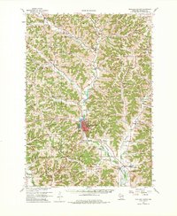 preview thumbnail of historical topo map of Richland County, WI in 1960