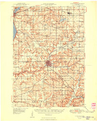 Download a high-resolution, GPS-compatible USGS topo map for River Falls, WI (1949 edition)