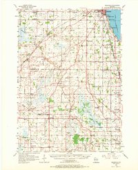 Download a high-resolution, GPS-compatible USGS topo map for Rosendale, WI (1972 edition)