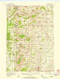 Download a high-resolution, GPS-compatible USGS topo map for Seymour, WI (1957 edition)