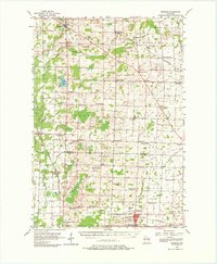 Download a high-resolution, GPS-compatible USGS topo map for Seymour, WI (1980 edition)